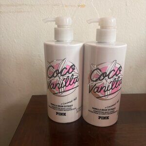 Victoria's Secret PINK Coco vanilla body lotion 2 pack
